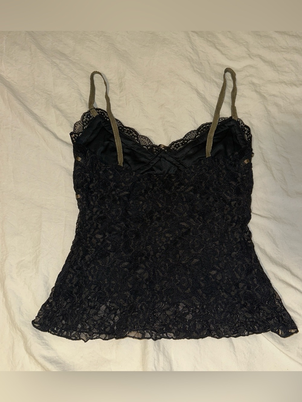 Kimchi Blue Laced Ribbon Tank Top Size Small - Picture 3 of 4